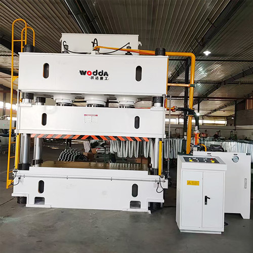 500噸制冷機冷凝管校平液壓機