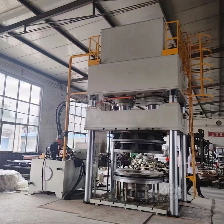 800噸四柱液壓機帶液壓墊 800噸四柱液壓機帶液壓墊