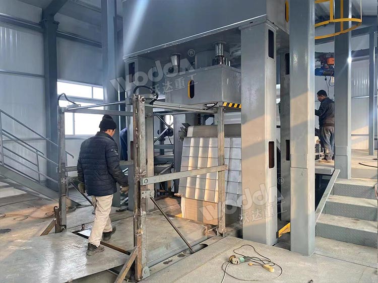 污泥壓榨機現(xiàn)場